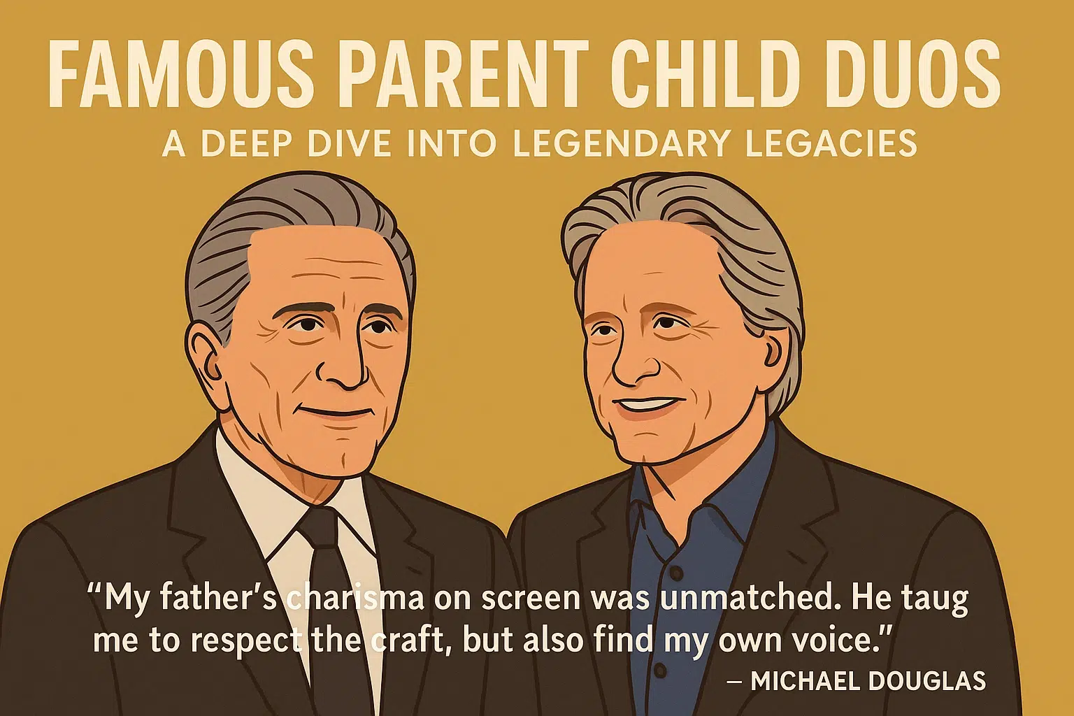 Famous Parent Child Duos