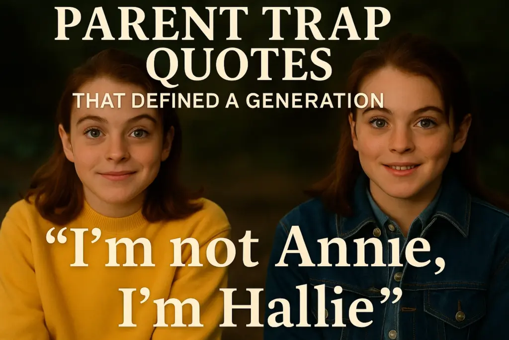 Famous Parent Trap Quotes