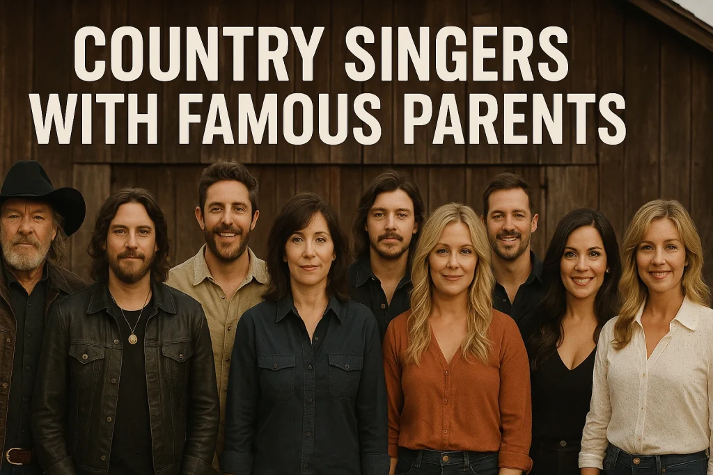 Country Singers with Famous Parents