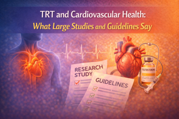 TRT and Cardiovascular Health: What Large Studies and Guidelines Say
